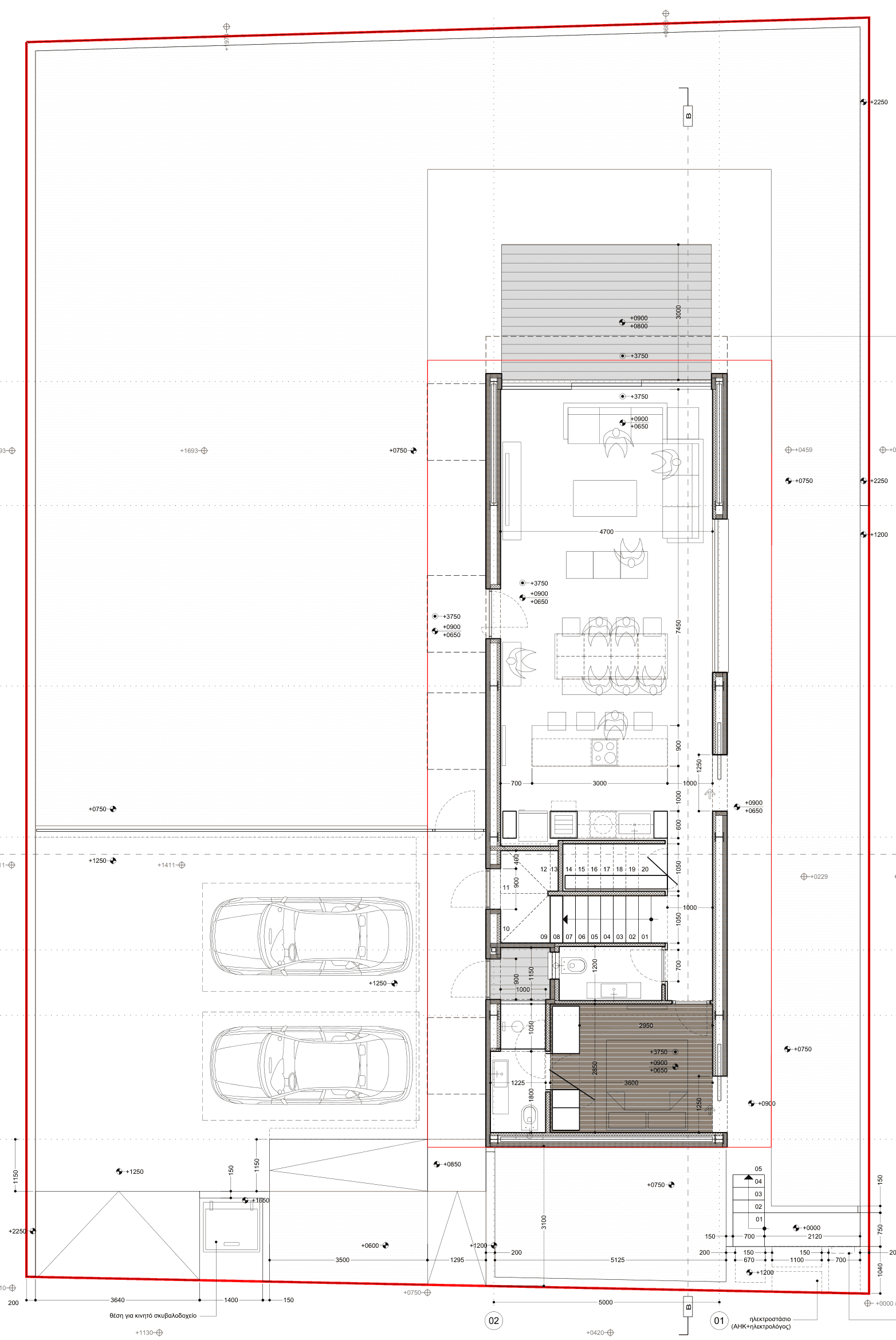 Detached Family House — Ground floor plan