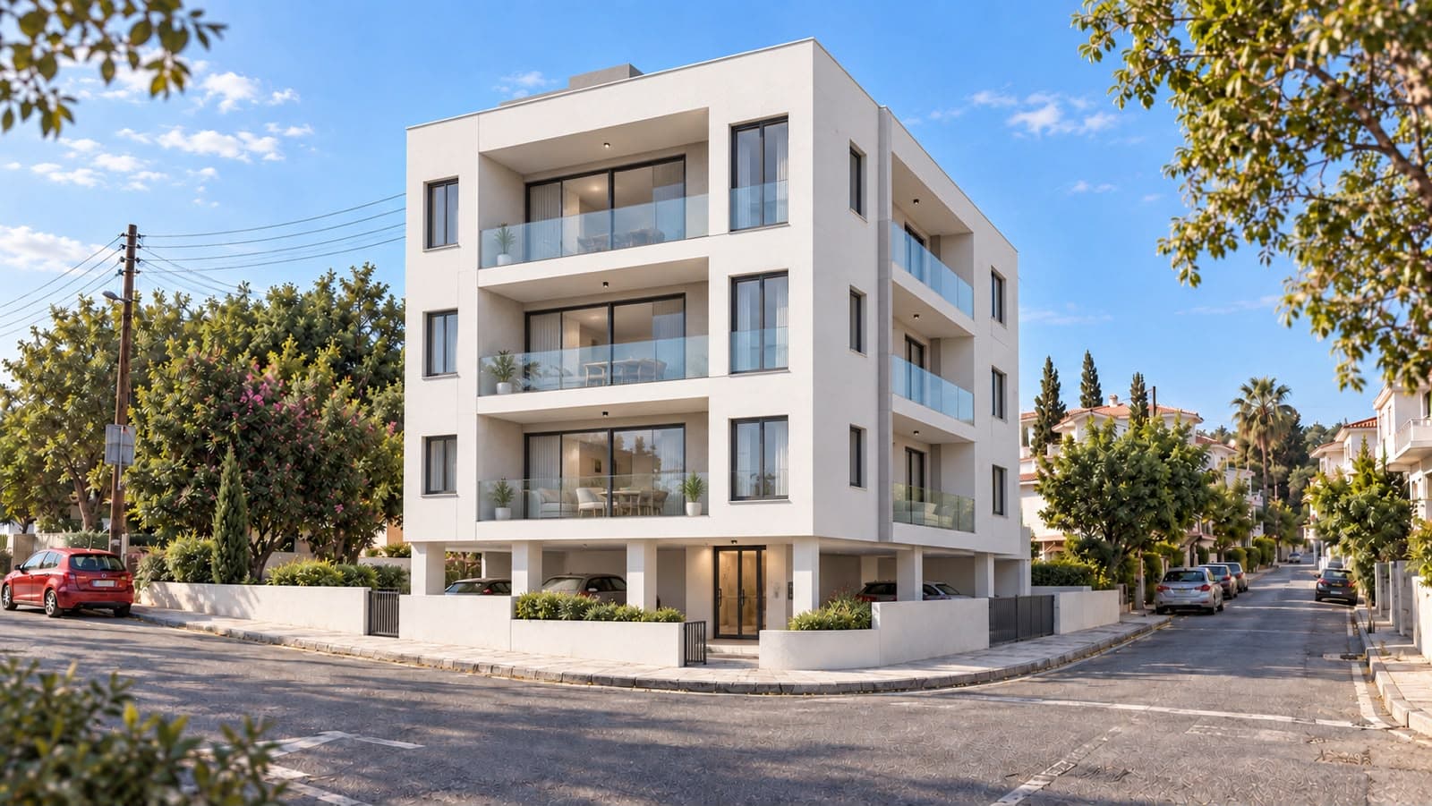 Three-Storey Apartment Building
